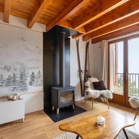 Cosy Wood - Appt Vue Et Montagne * Les Angles (Pyrenees-Orientales)